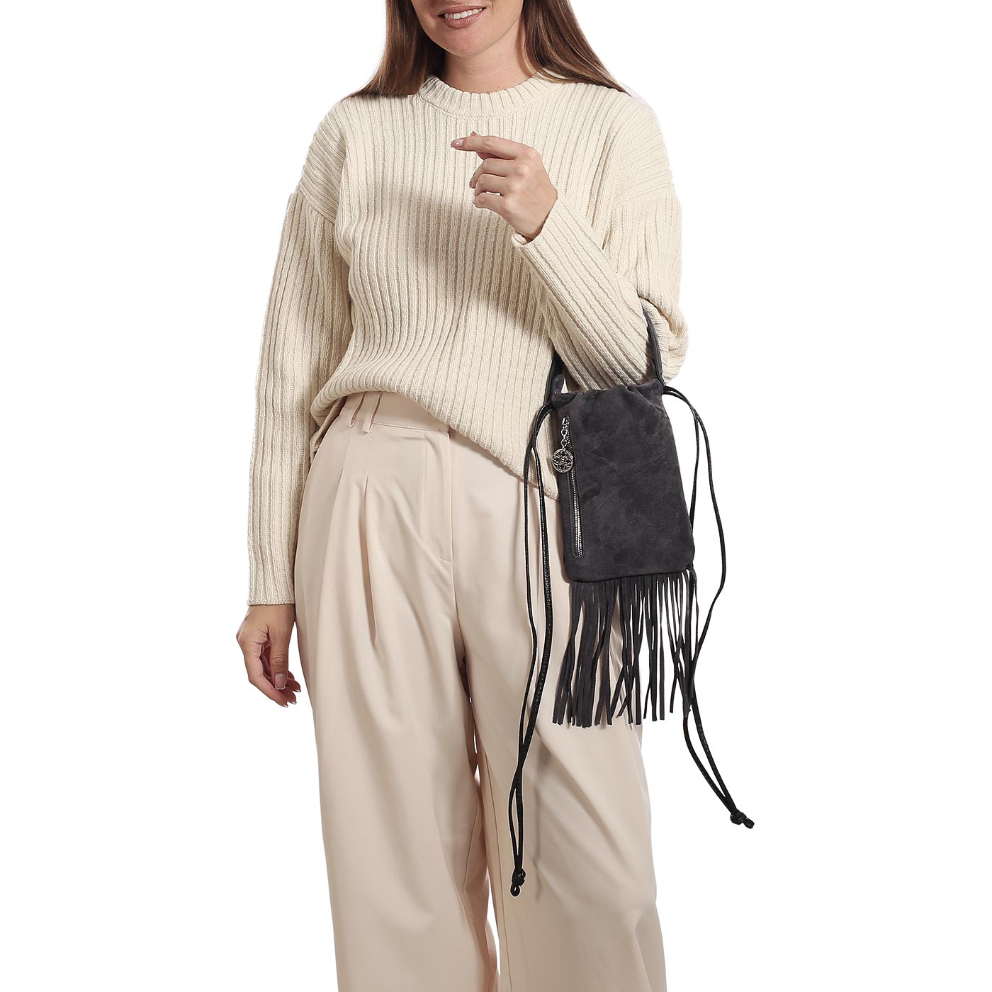 Кожаная сумка Curanni 