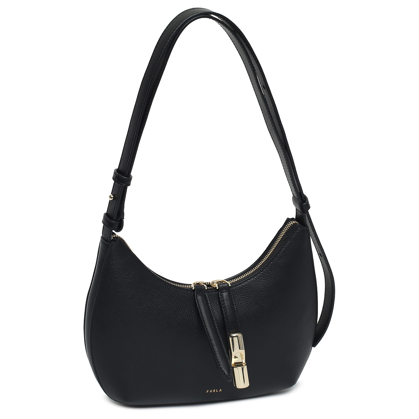 Кожаная сумка через плечо Furla Goccia