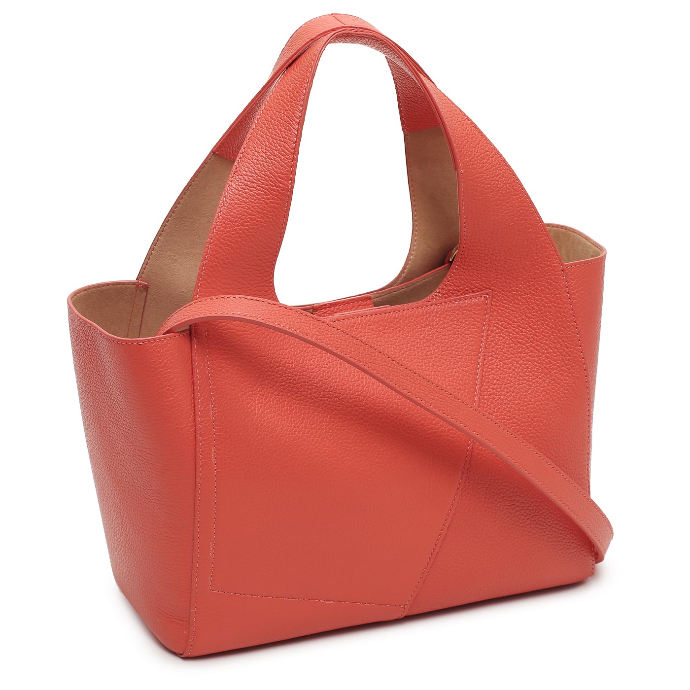 Кожаная сумка Aurelli Soft