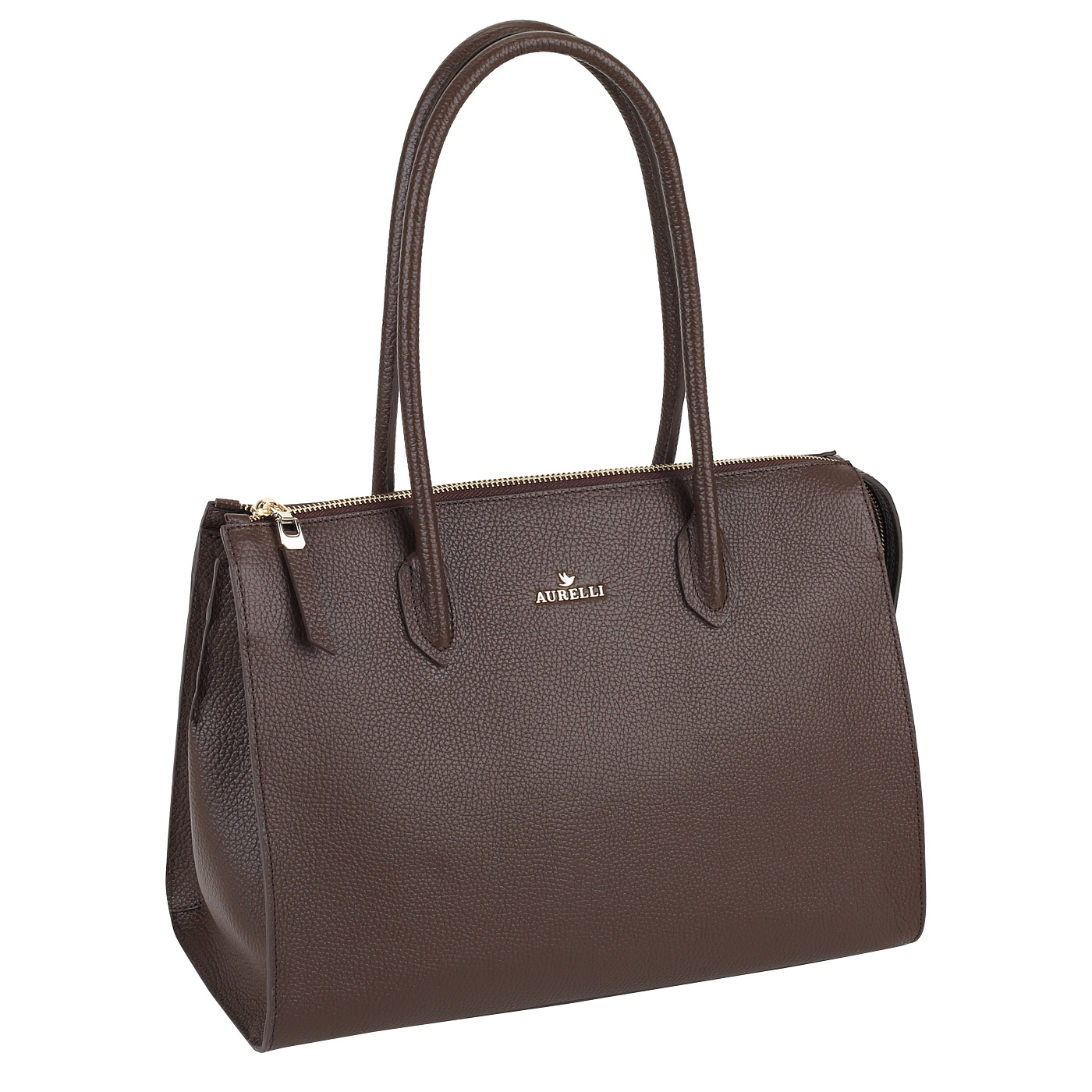 Кожаная сумка Aurelli Soft