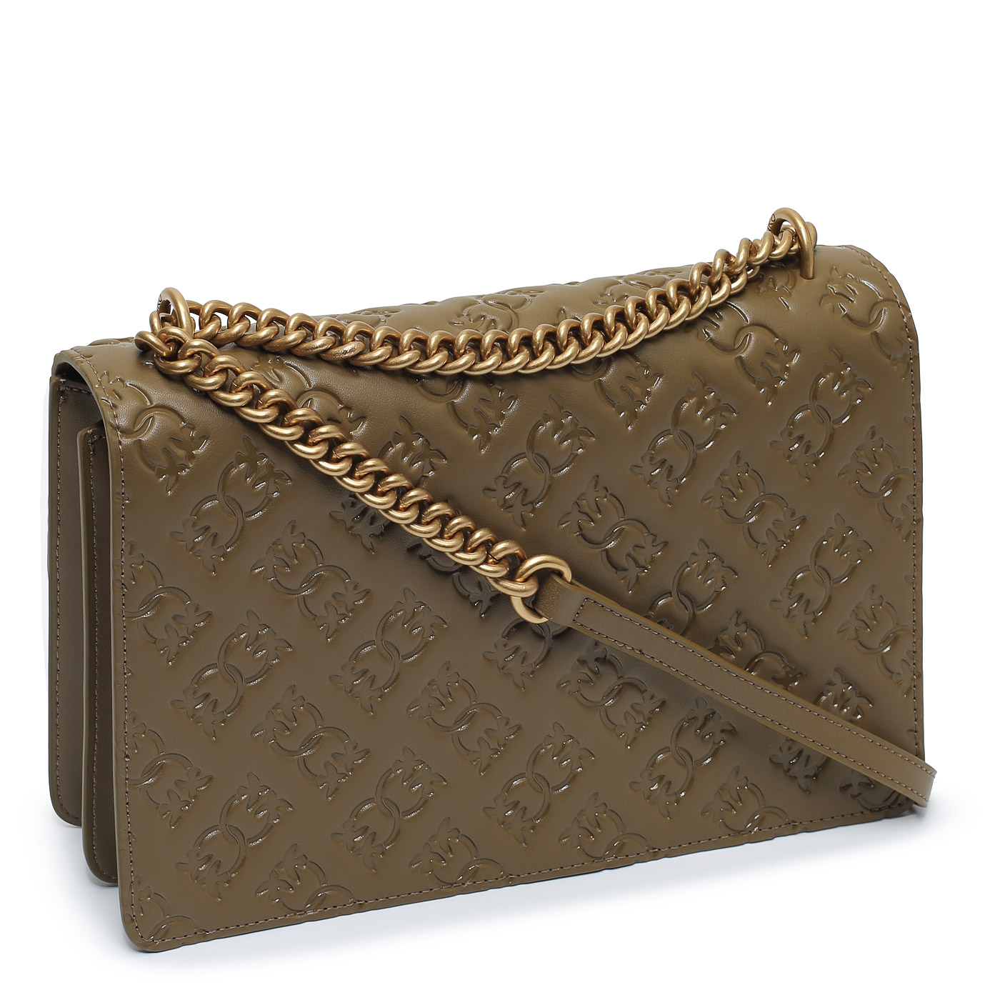 Сумка через плечо с цепочкой Pinko Love One