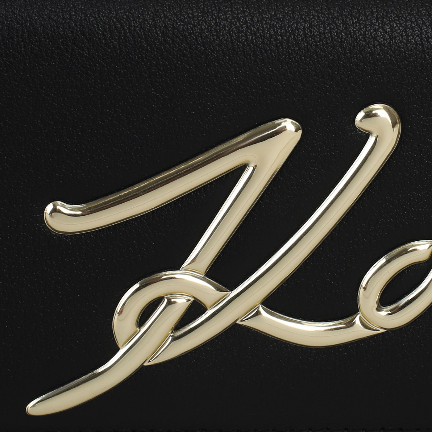 Сумка-визитница Karl Lagerfeld Signature 2.0