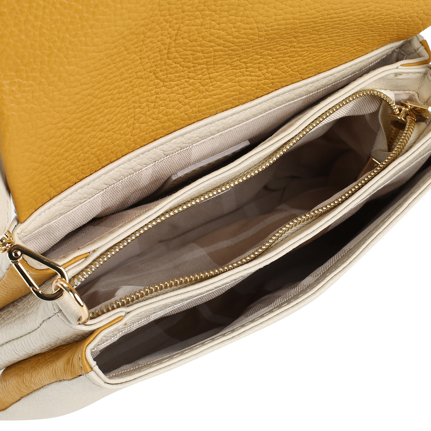 Кожаная сумочка с плечевым ремешком Bruno Rossi 