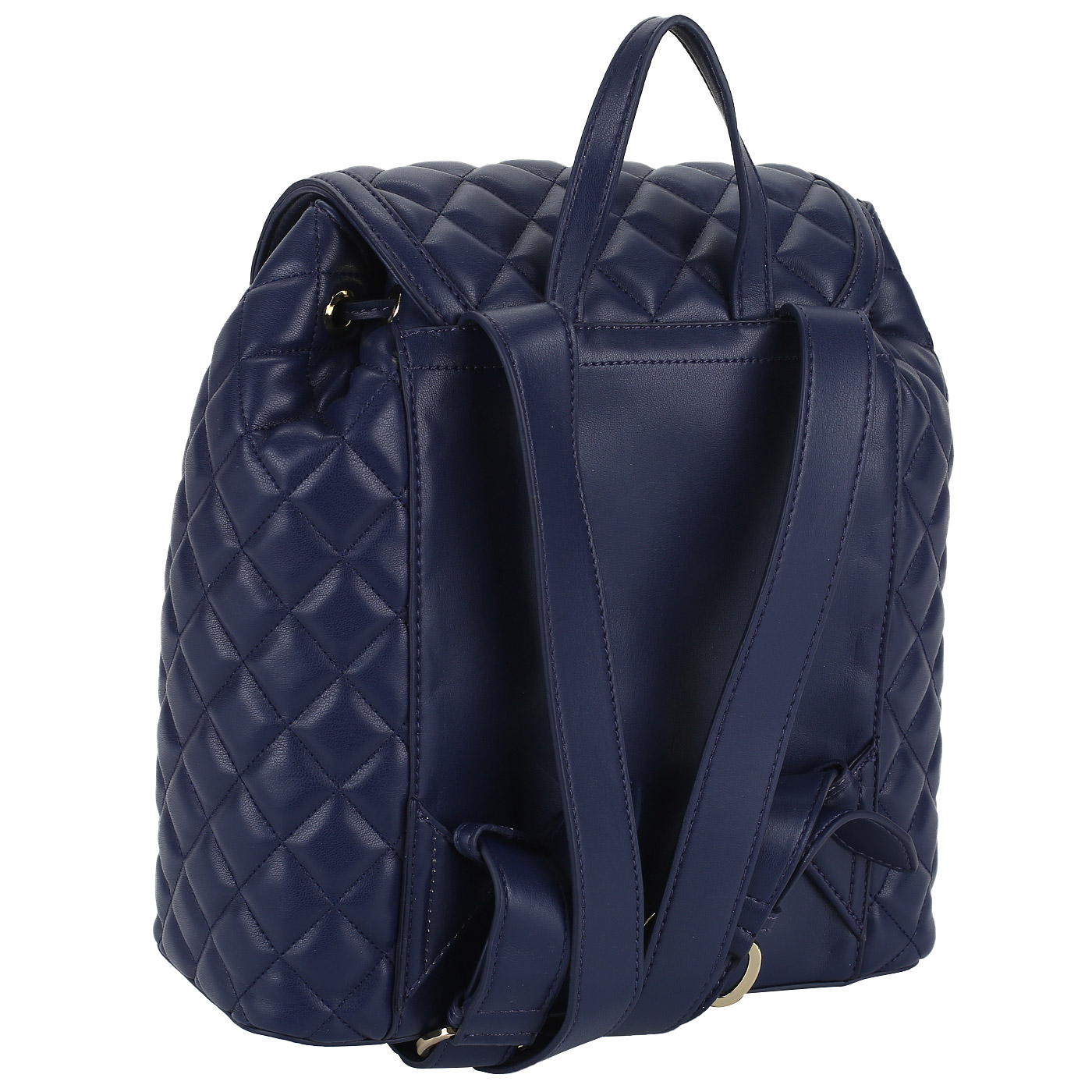 Синий стеганый рюкзак Love Moschino Super Quilted