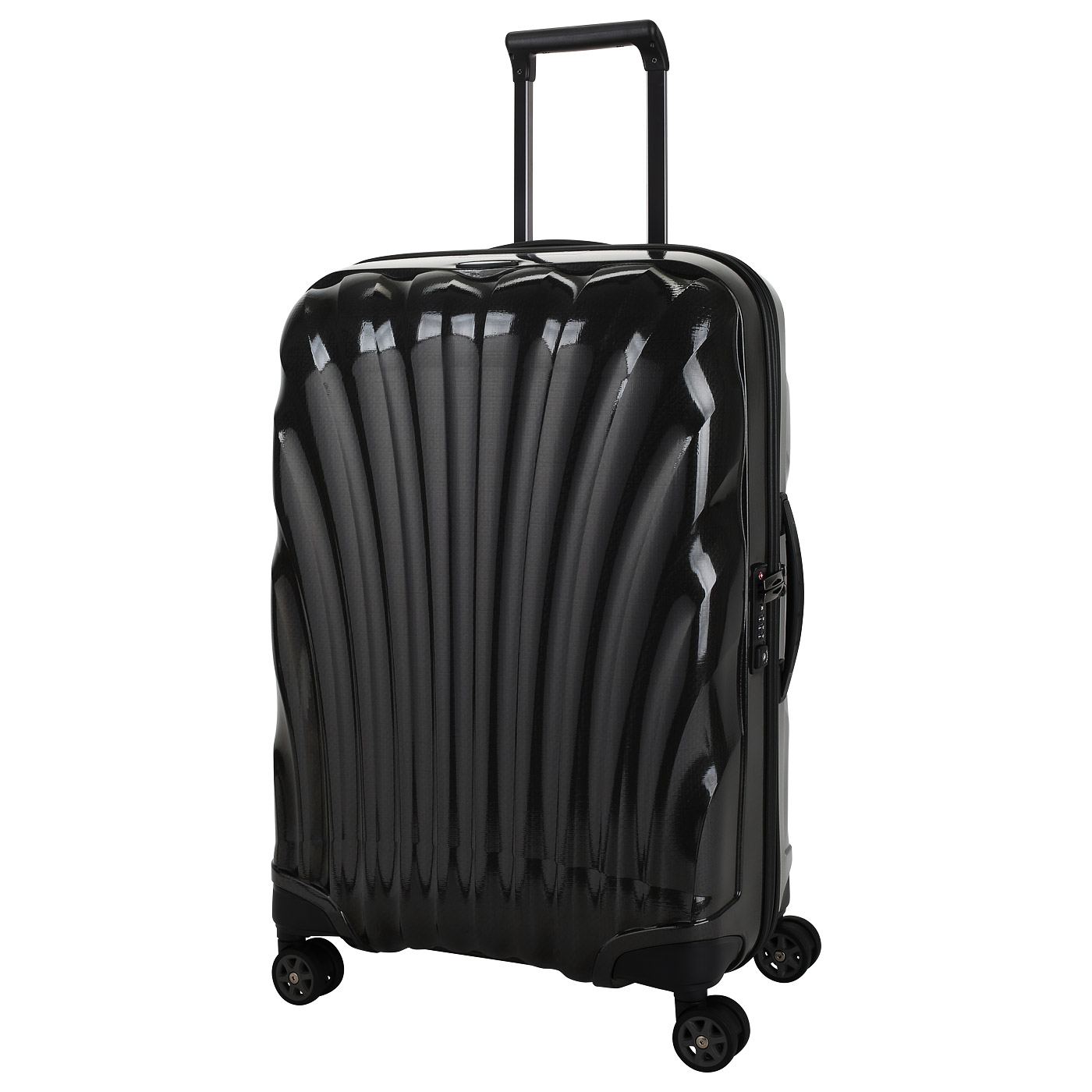 Samsonite Чемодан средний M из материала Curv с кодовым замком