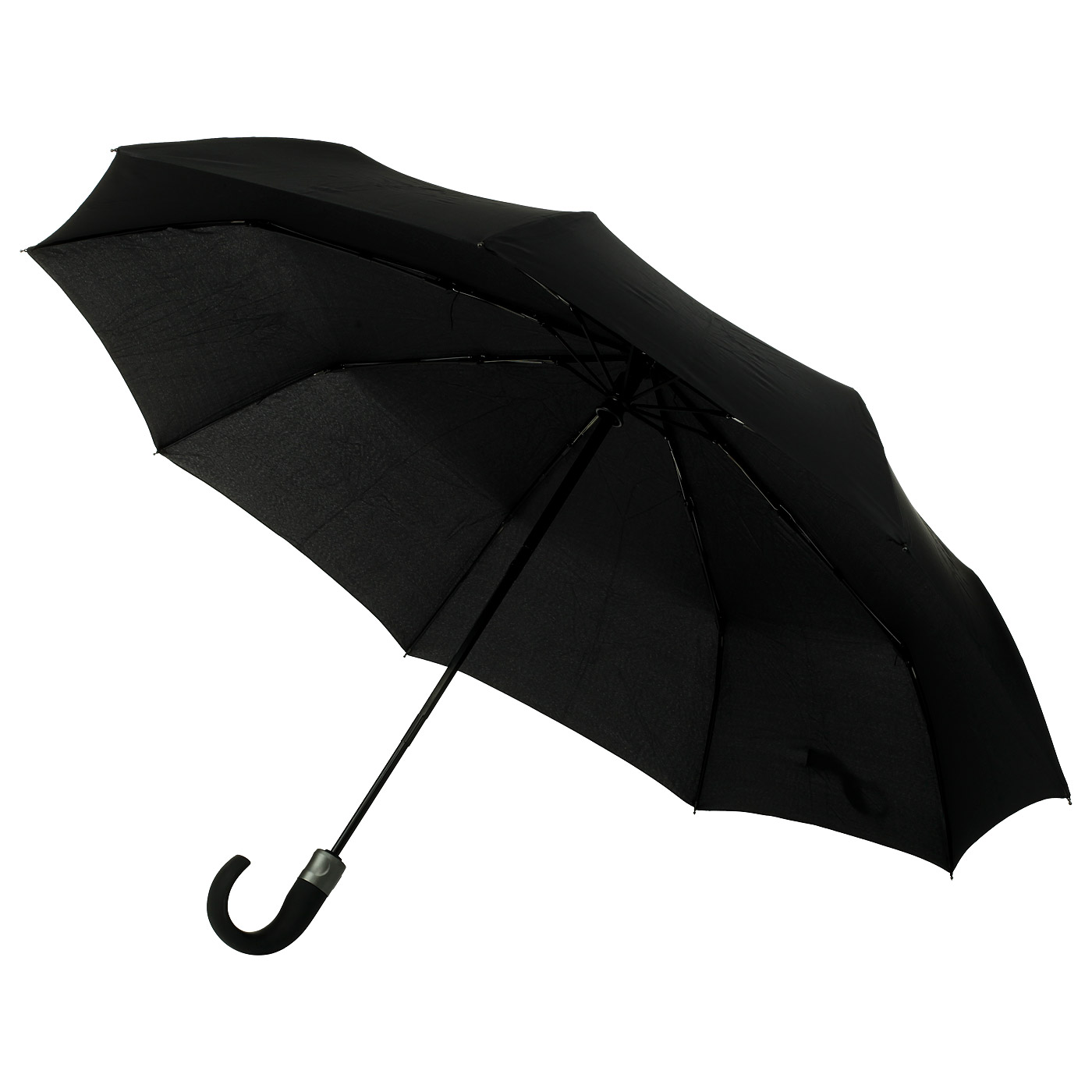 Черный зонт с системой антиветер Raindrops 