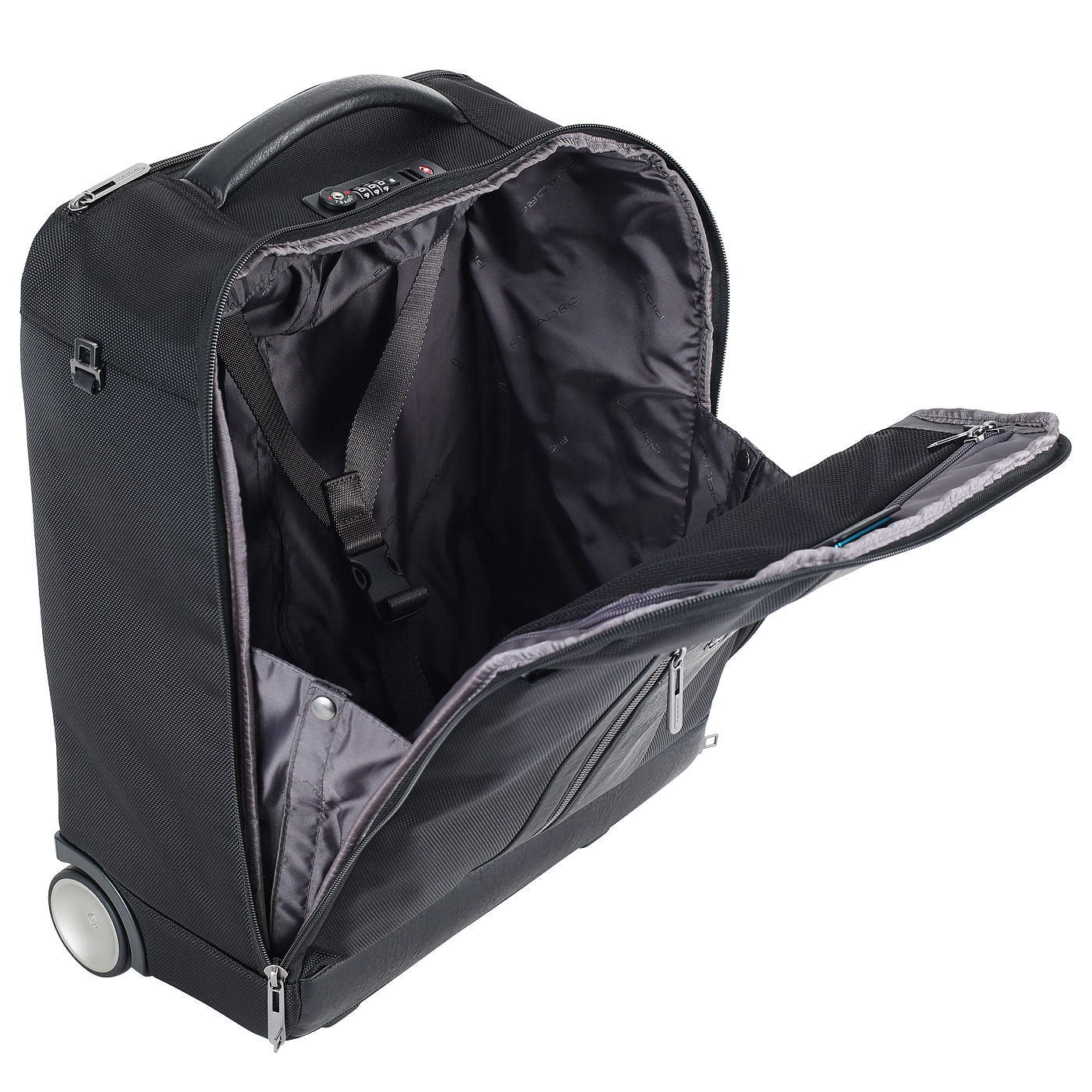 Чемодан для ручной клади тканевый Piquadro Brief