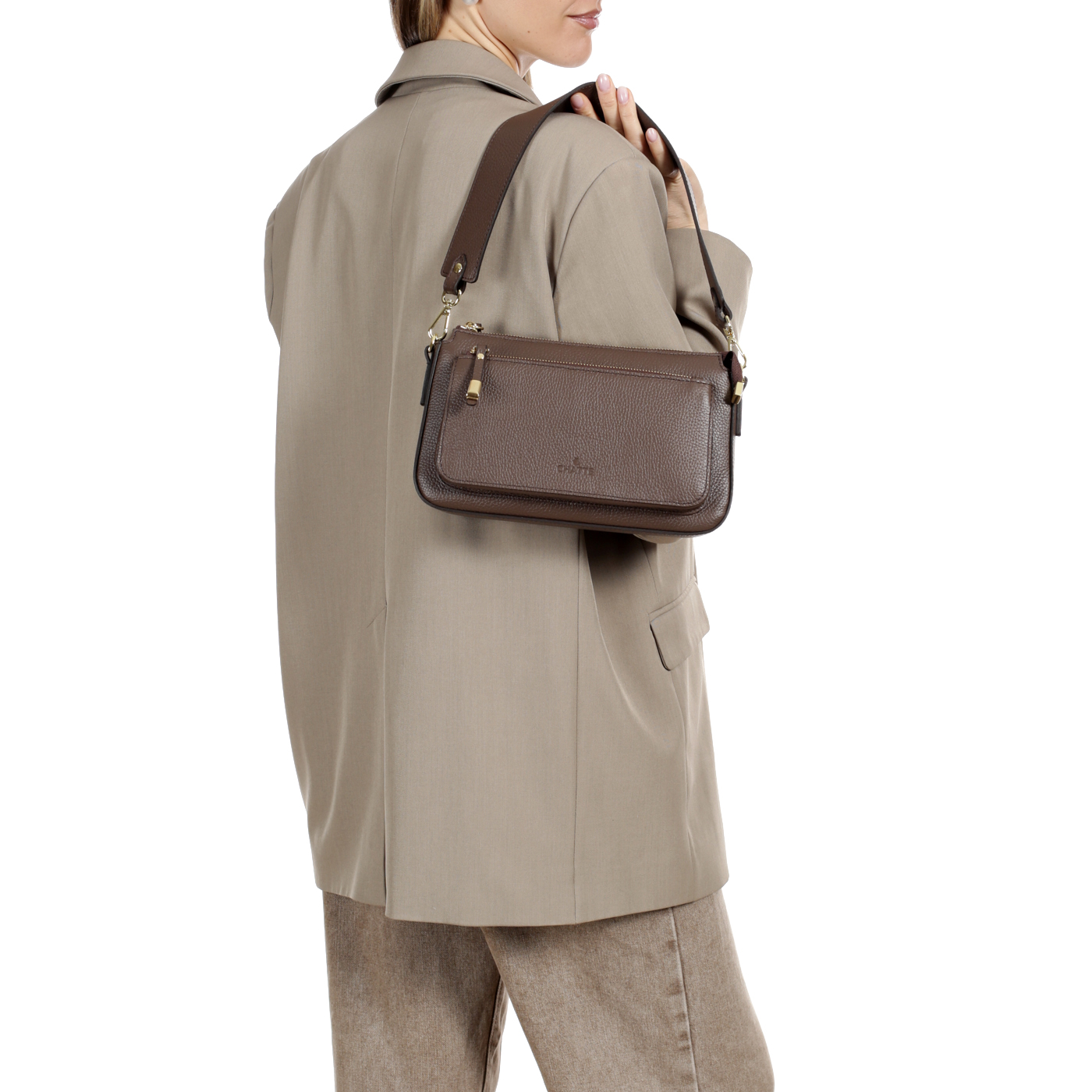 Кожаная сумка Chatte Marseille