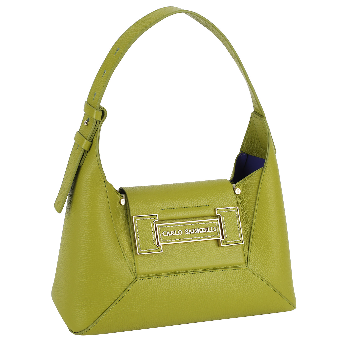 Кожаная сумка Carlo Salvatelli Marta gemma