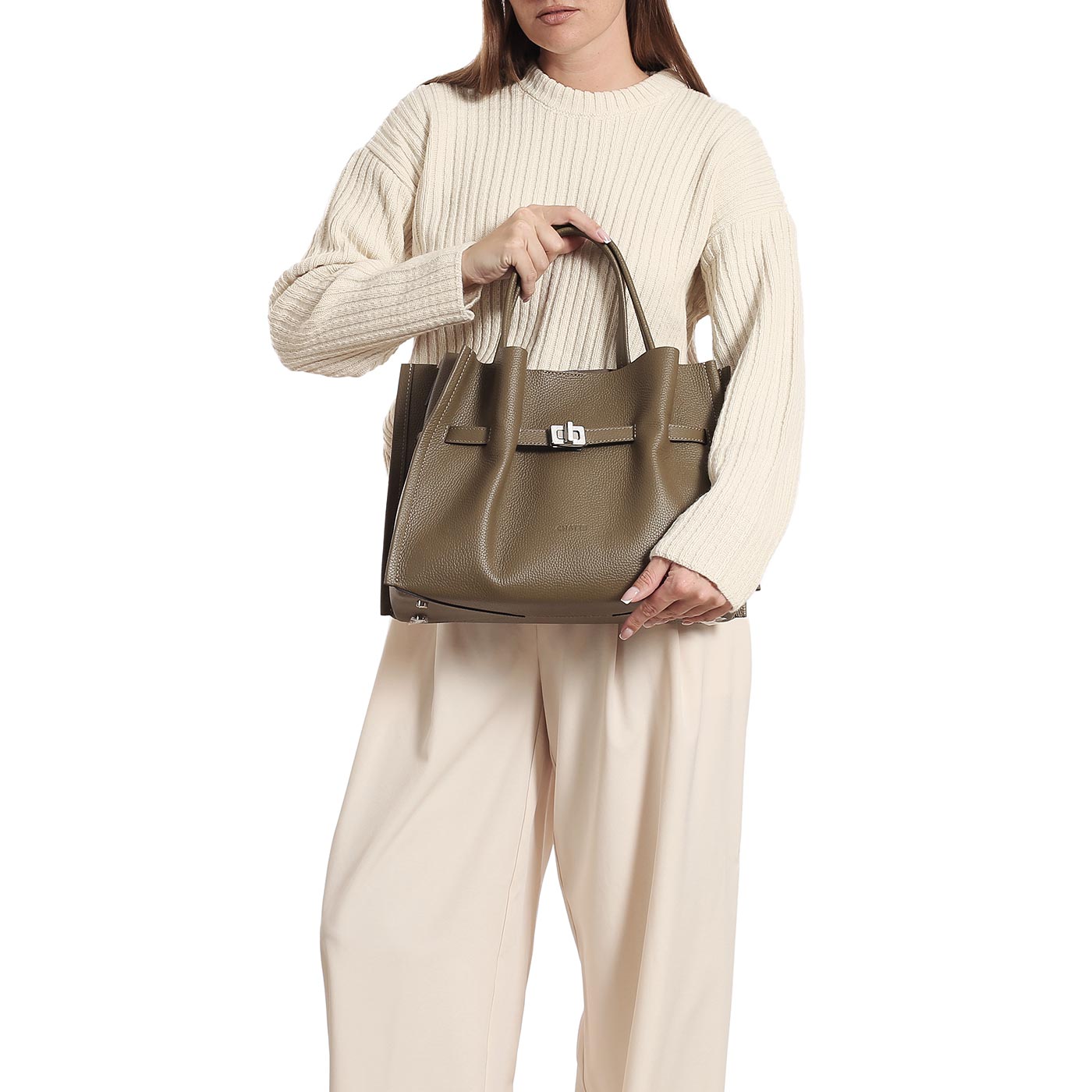 Кожаная сумка Chatte Marseille