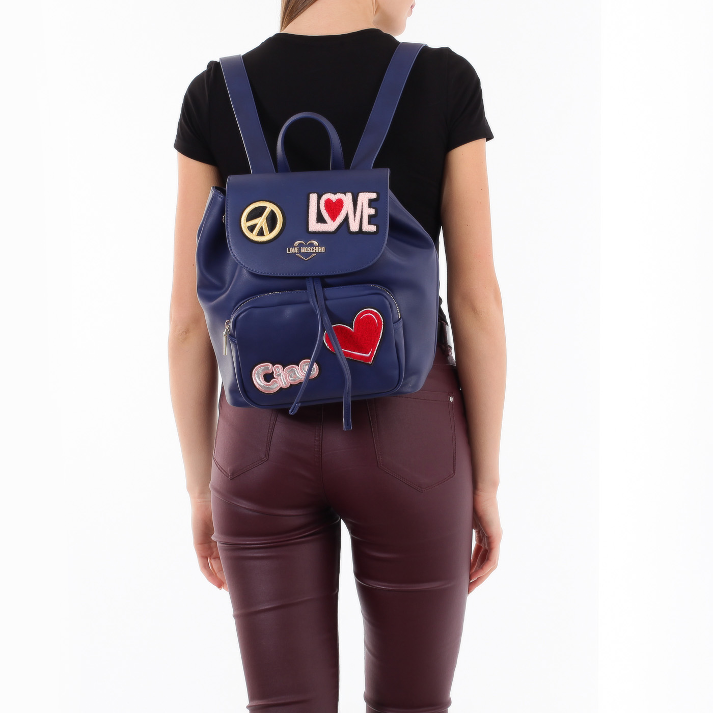 Рюкзак с откидным клапаном Love Moschino Ciao bags