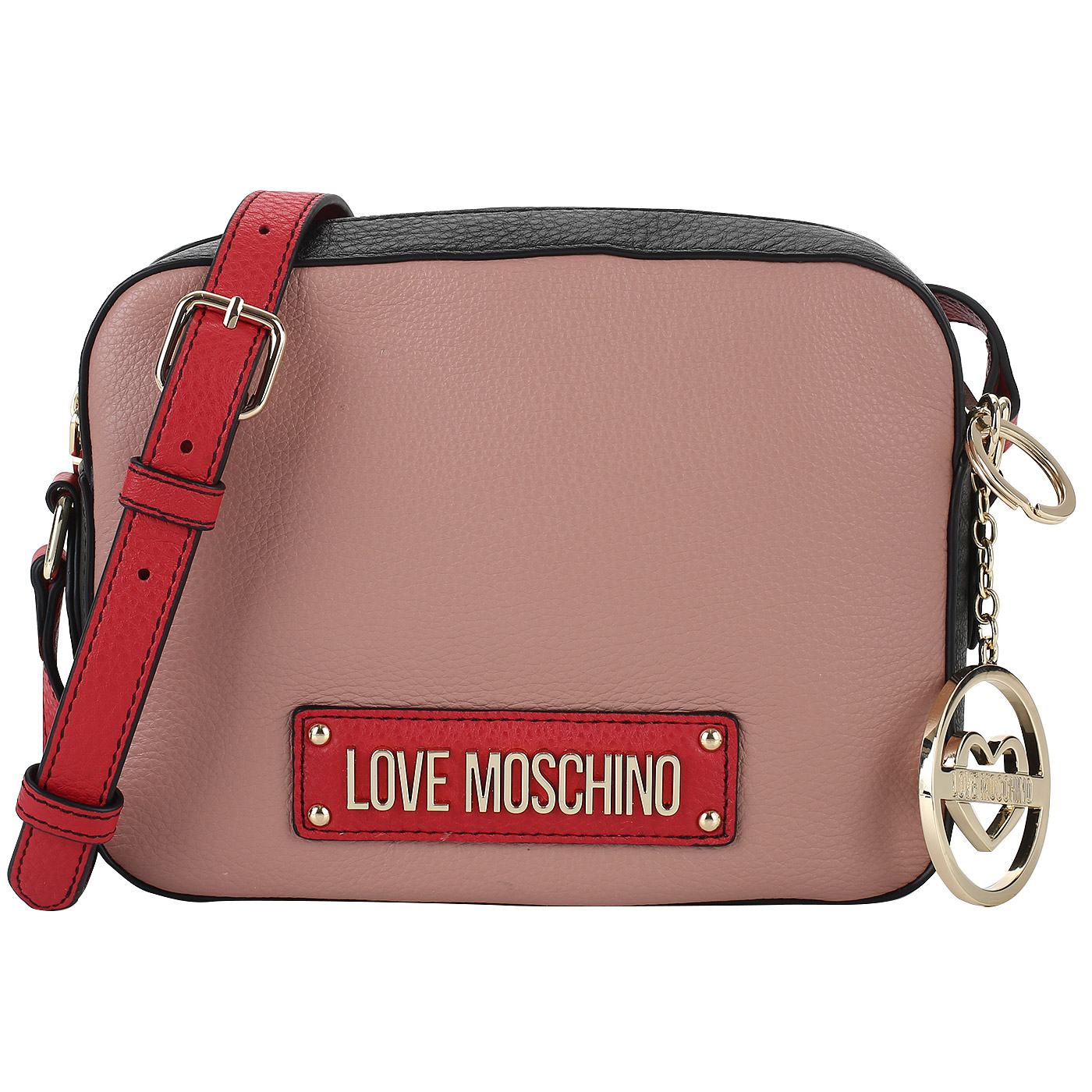 Love Moschino Кожаная сумочка на молнии