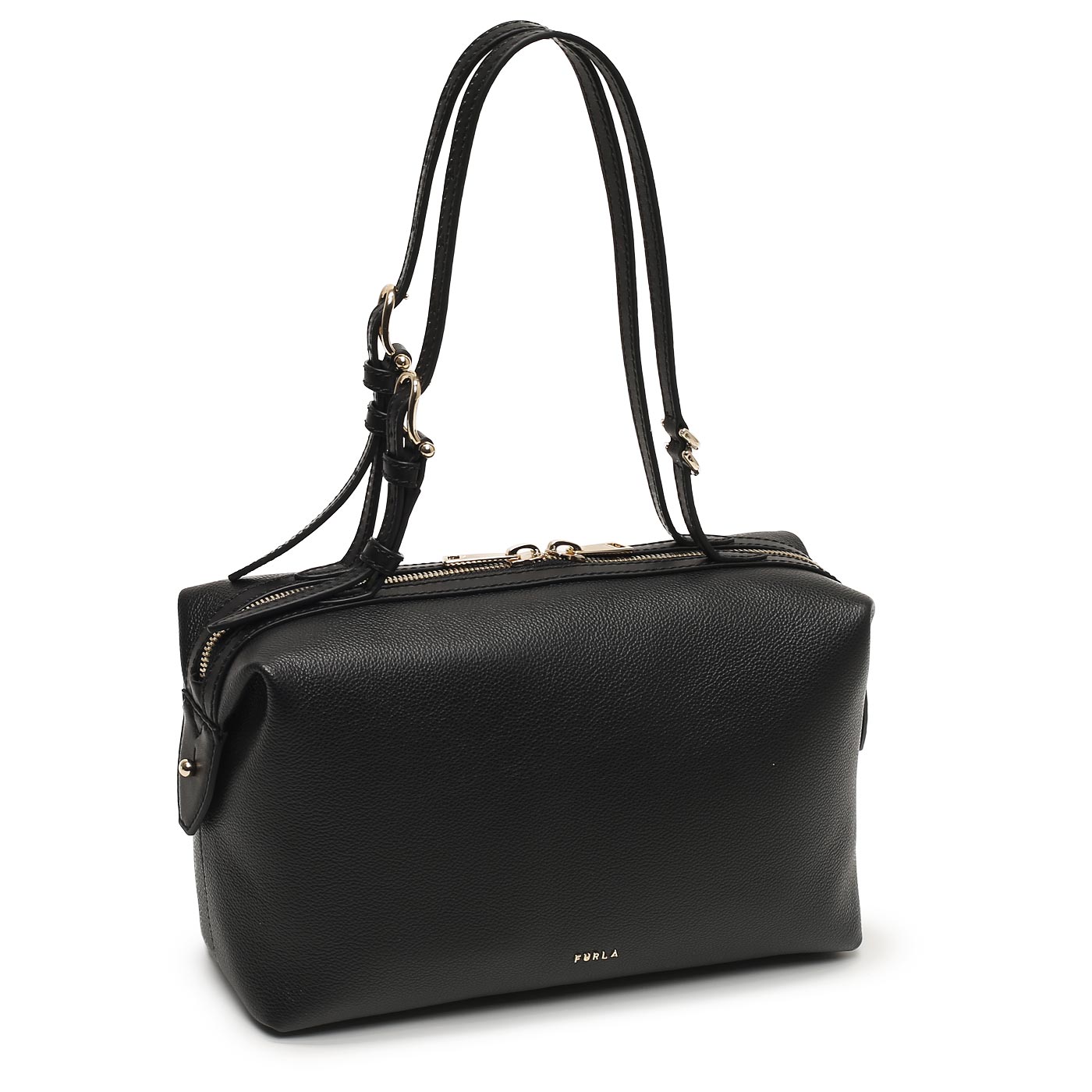 Кожаная сумка Furla Double