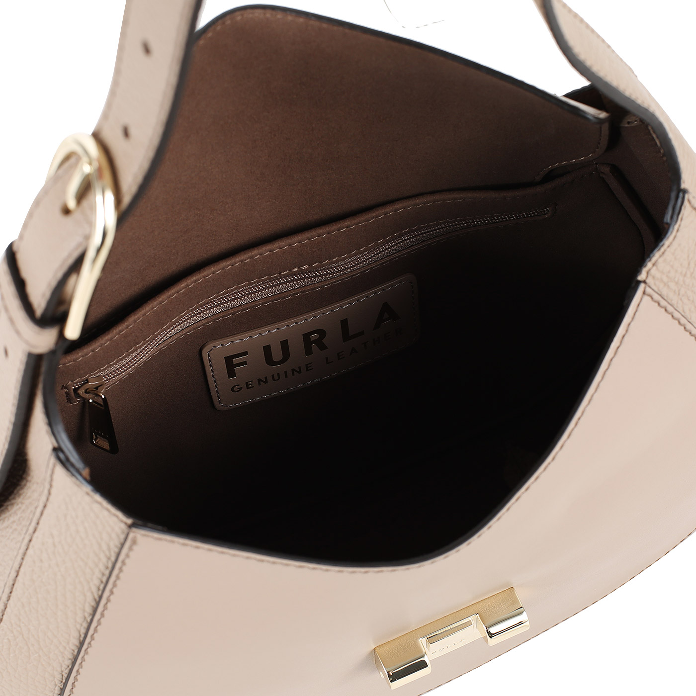 Кожаная сумка Furla Club 2