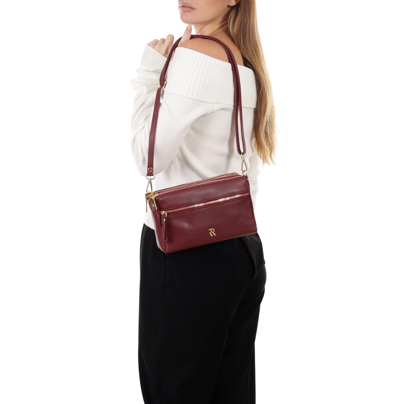 Кожаная сумка Bruno Rossi Dollaro