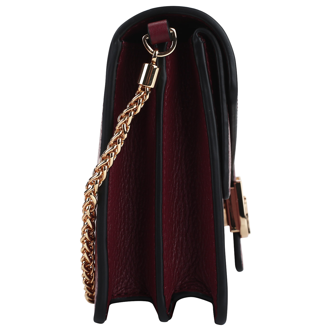 Кожаная сумочка с откидным клапаном Coccinelle Ambrine soft