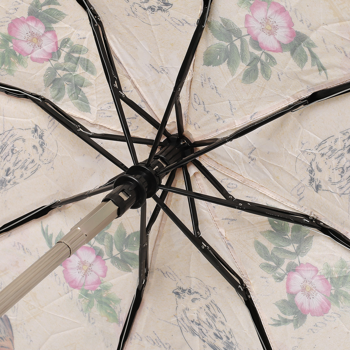 Зонт в четыре сложения Russian Look 