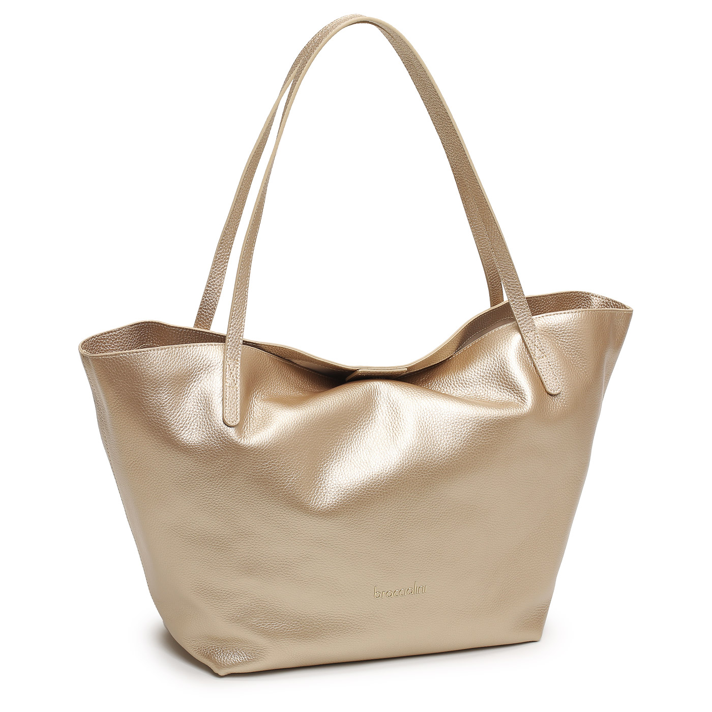 Кожаная сумка Braccialini Ariel