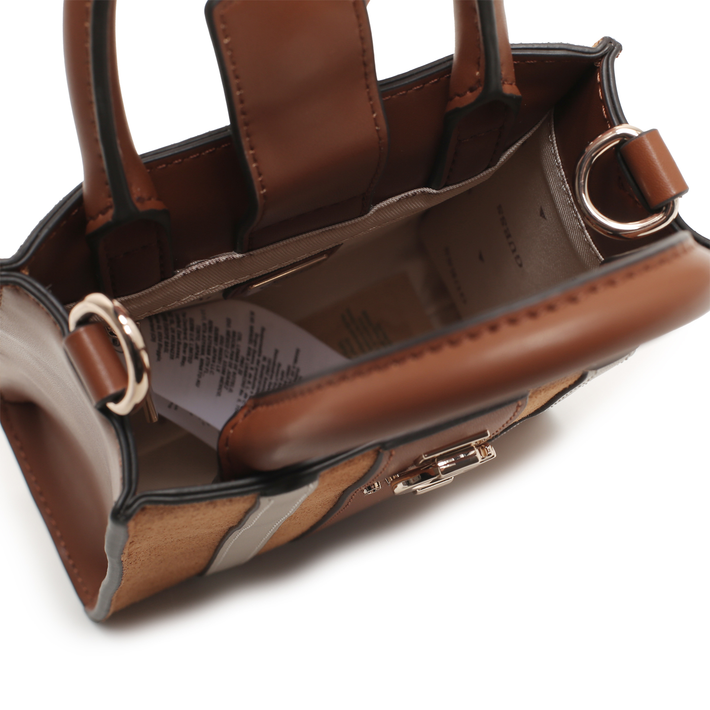 Кожаная сумка Guess Erenia