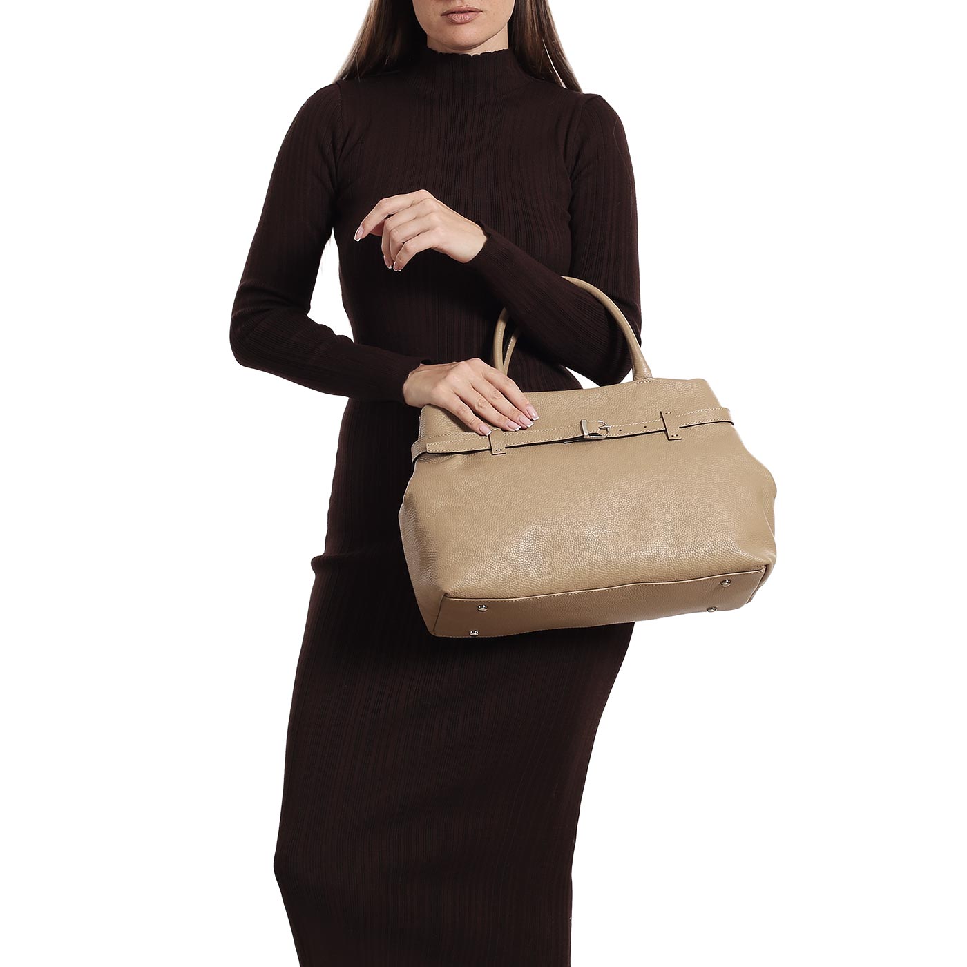 Кожаная сумка Chatte Marseille