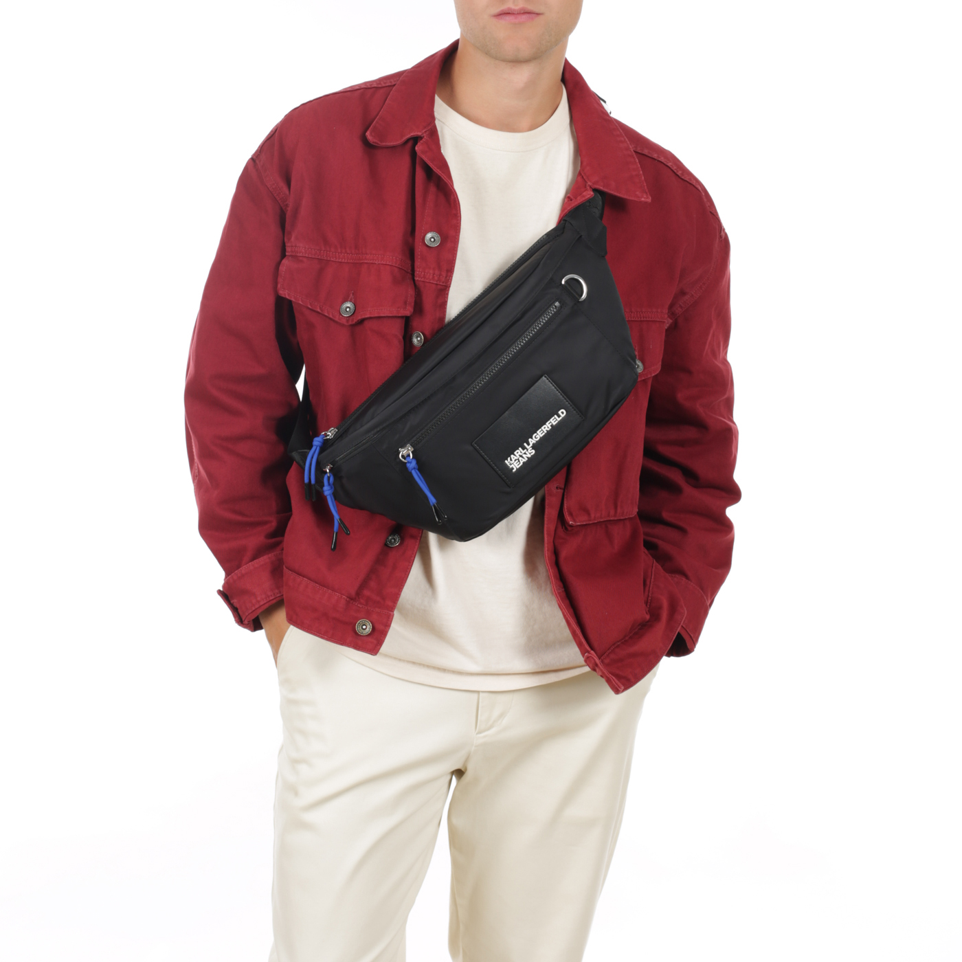 Сумка на пояс Karl Lagerfeld Jeans Bumbag
