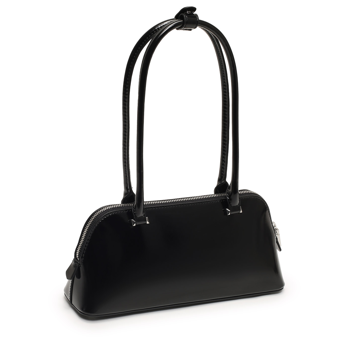 Лакированная сумка с длинными ручками Guess Arnela