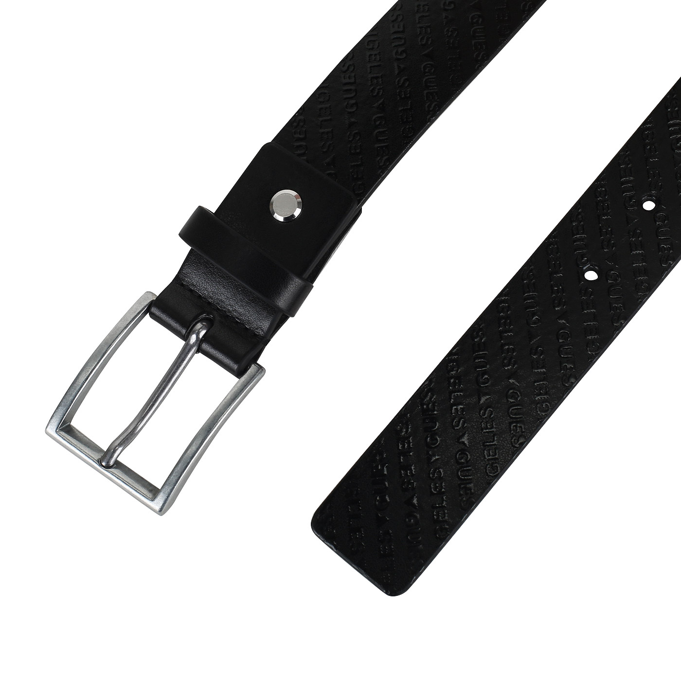 Ремень с тиснением Guess 