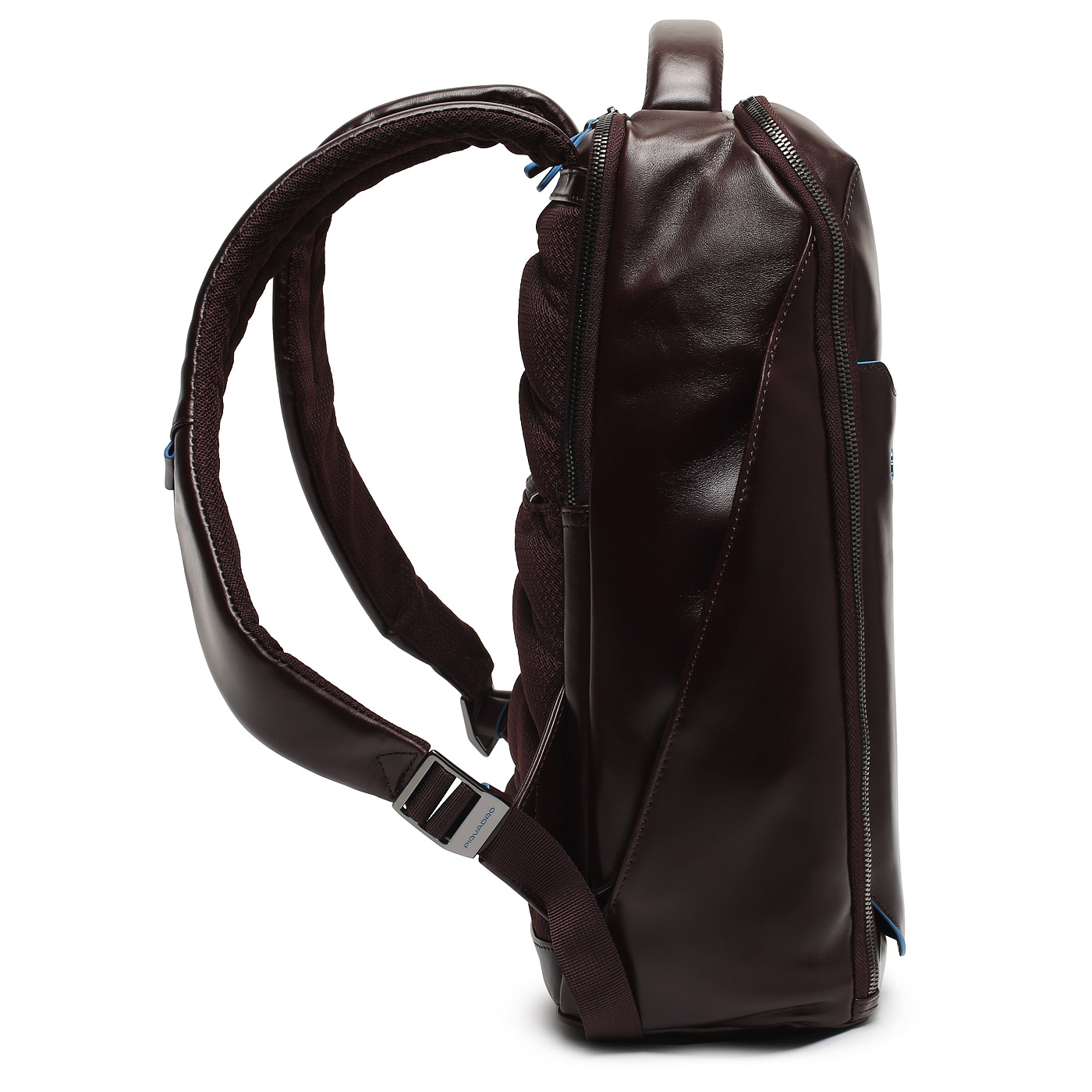 Кожаный рюкзак Piquadro Blue square