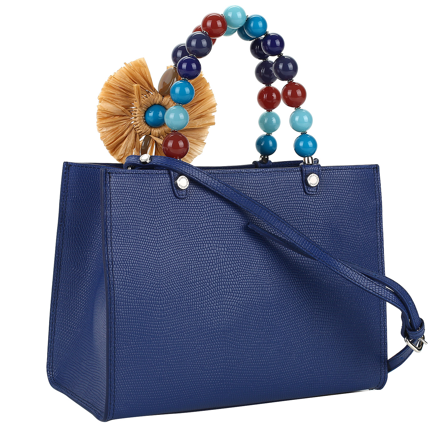 Женская сумочка из синей кожи Roberta Gandolfi Pocahontas