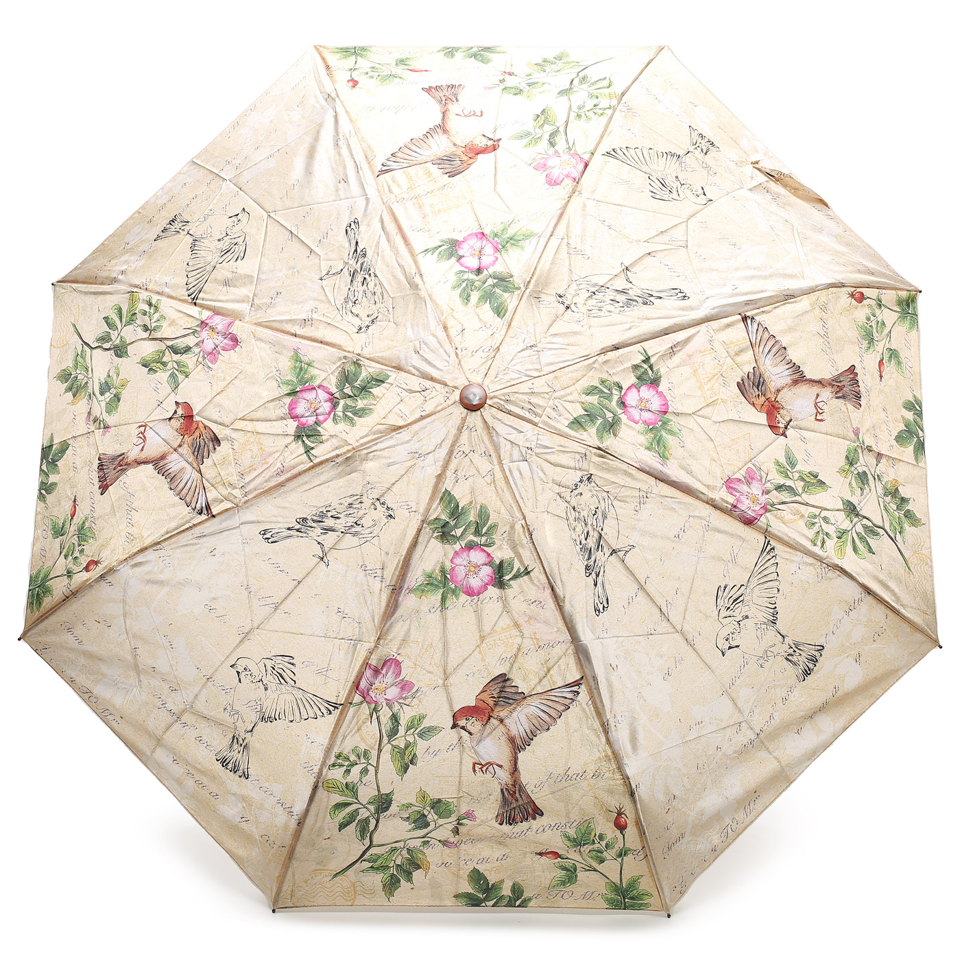 Зонт в четыре сложения Russian Look 